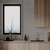 Gray Herringbone Wallpaper Wooden for Wall Decoration